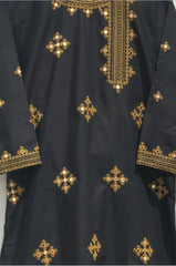 Grace Z-(W487)- Stitched Embroidered 2pc khaddar dress.