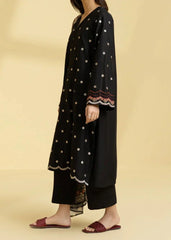 Grace Z(1270)- Stitched Embroidered 3pc Lawn Dress With Printed Munar Dupatta.