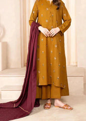 Grace Z-(S1282) - Stitched Embroidered 3pc Lawn Dress With Printed Munar Dupatta
