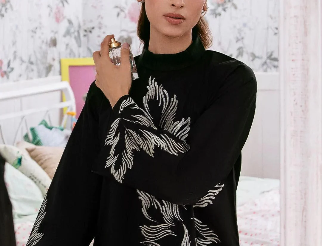 Grace W568- Embroidered 2Pc marina Dress.