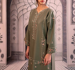 Grace S1207-Embroidered 2pc Lawn Dress