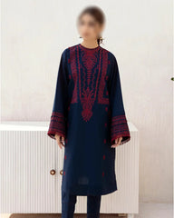 Grace Z-(S250) - Stitched Embroided 2pc lawn dress