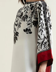 Grace Z-(W700) - Stitched Digital Printed 3pc Silk dress With Digital Printed Silk Dupatta.