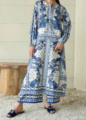 Grace Z-(W723 ) - Stitched Digital Printed 3pc Silk dress With Digital Printed Silk dupatta.