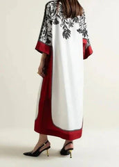 Grace Z-(W700) - Stitched Digital Printed 3pc Silk dress With Digital Printed Silk Dupatta.