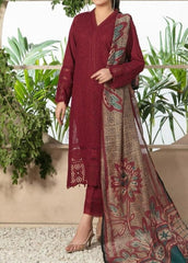 Grace S812-Embroidered 3PC Chikankari Lawn with Printed munar Dupatta.