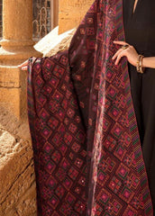 Sarinnah Premium D74-Luxury Formal Heavy Embroidered Karandi Shawl.