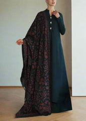 Grace Z-(W600)- Stitched Embroidered 3pc Marina Dress With Embroidered Marina Shawl.