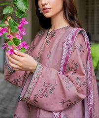 Grace S974-Embroidered 3PC Lawn Dress With Printed Munar Dupatta.