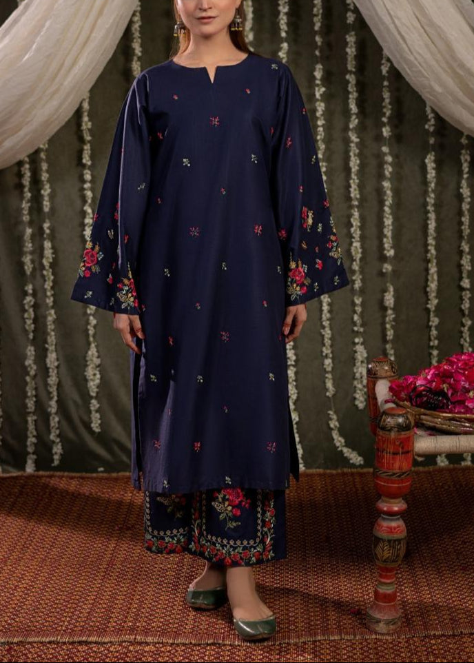 Grace S1183-Embroidered 2pc Lawn Dress