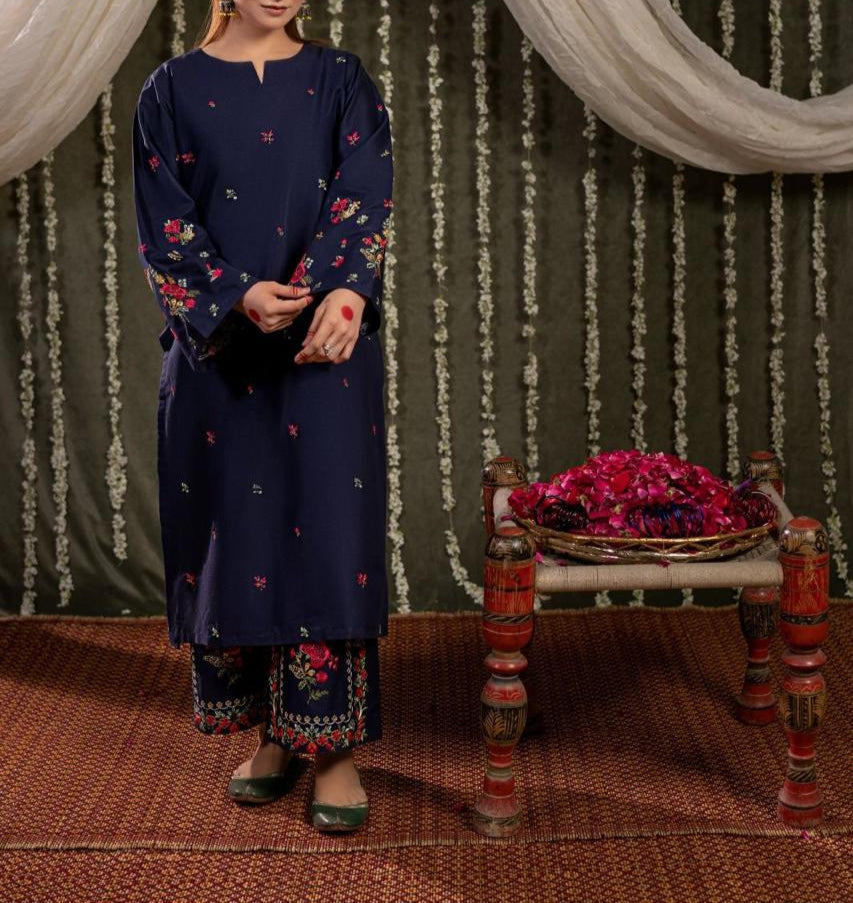 Grace S1183-Embroidered 2pc Lawn Dress