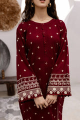 Grace S1217-Embroidered 2pc Lawn Dress