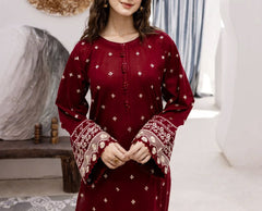 Grace S1217-Embroidered 2pc Lawn Dress