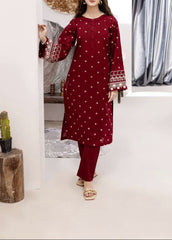 Grace S1217-Embroidered 2pc Lawn Dress