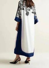 Grace Z-(W728 ) - Stitched Digital Printed 3pc Silk dress With Digital Printed Silk dupatta.