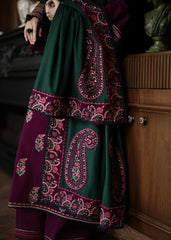 Grace W775 - Embroidered 3pc Marina Dress With Embroidered Marina Shawl.