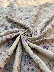 Sarinnah D20-Formal heavy Embroidered Karandi Shawl