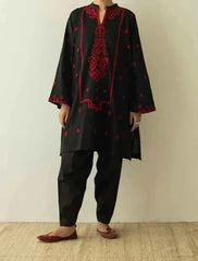 Grace Z(S584)- Stitched Embroided 2pc lawn dress