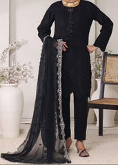 DARK DESIRE – EMBROIDERED CHIKANKARI LAWN UNSTITCHED 3PC SUIT.
