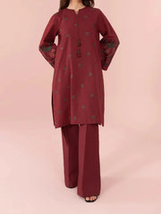 Grace Z-(W199)- Stitched Embroidered 2pc marina dress