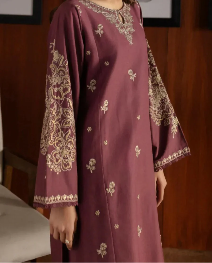 Grace W712-Embroidered 2pc Marina Dress