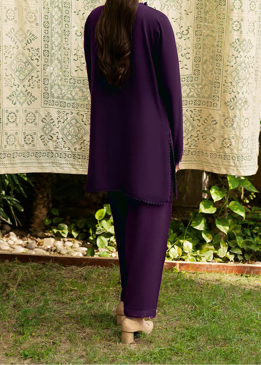 C-S 017- STITCHED 2PC DHANAK CO-ORD SET.